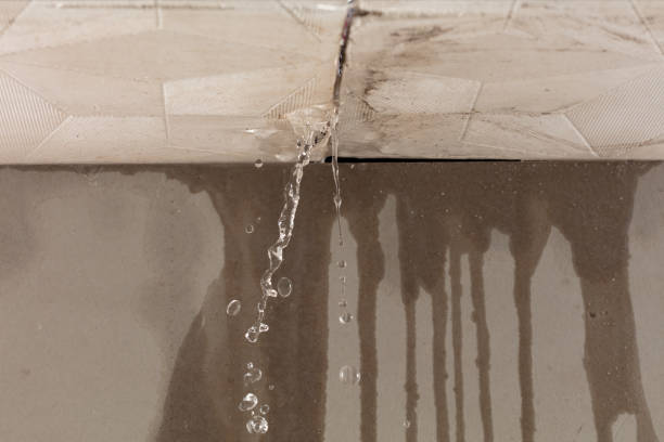 Professional Sewage Cleanup technician working in Huntington, NY
